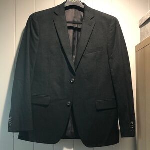 NWT Alfani charcoal grey blazer sport coat slim fit 40R